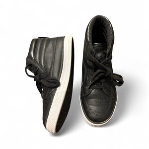 Boys Black Shoes size 2